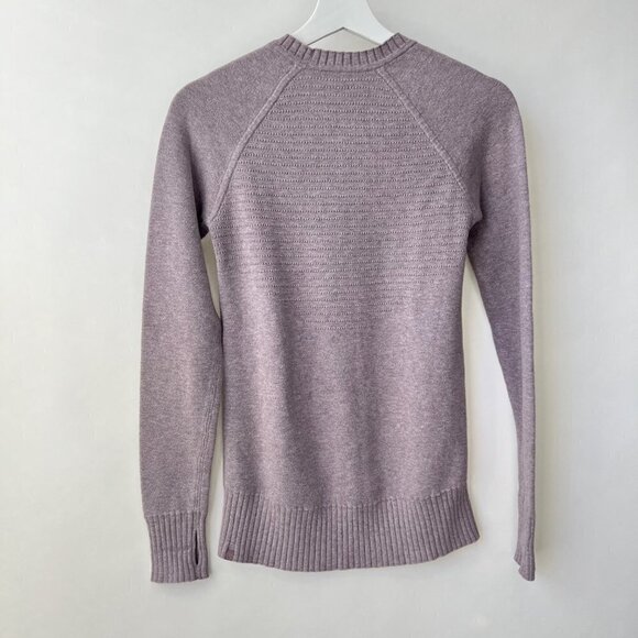 ❤️ Lululemon Still lotus reversible sweater, lavender, Size 2or 4 N24 - Picture 5 of 7